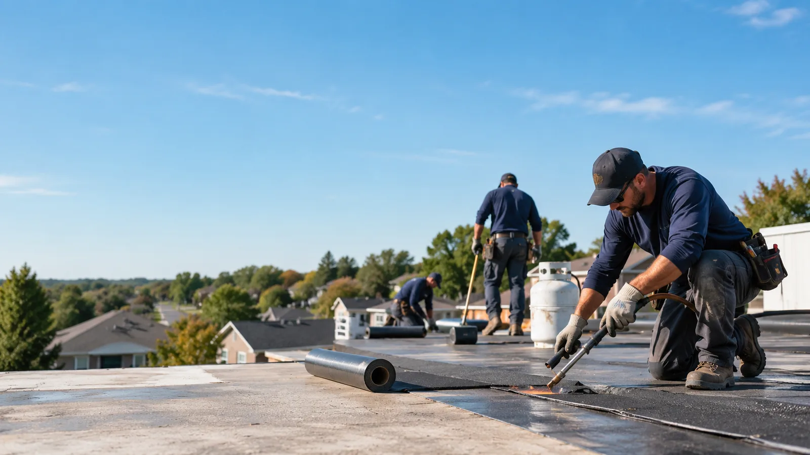 Flat Roof Leak Repair providers in Lowell, AR